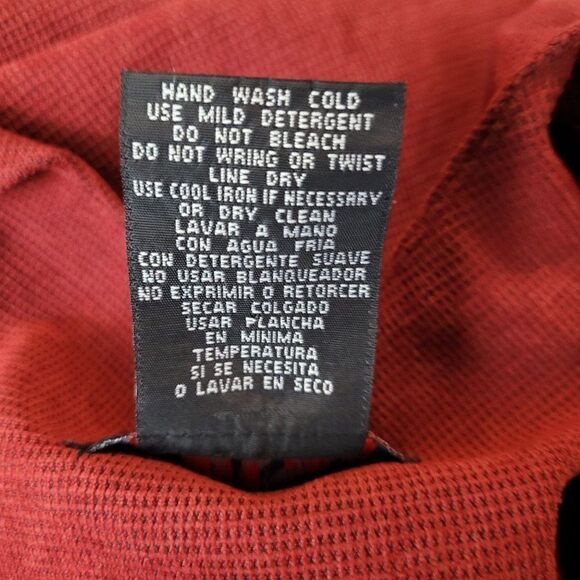 Vintage 80's R&K Originals Collarless Starburst Zip Up Blazer 14 Red Textured - Picture 10 of 10